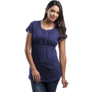 NEW! Empire waist nursing breastfeeding t-shirt NWT